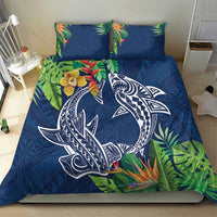 Polynesia Bedding Set Sharks Duo Tropical Navy LT7 - Polynesian Pride