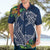 Polynesia Hawaiian Shirt Sharks Duo Tropical Navy