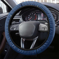 Polynesia Steering Wheel Cover Sharks Duo Tropical Navy LT7 - Polynesian Pride