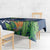 Polynesia Tablecloth Sharks Duo Tropical Navy