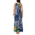 Polynesia Tank Maxi Dress Sharks Duo Tropical Navy