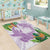 Polynesia Area Rug Sharks Duo Tropical Lavender