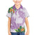 Polynesia Family Matching Mermaid Dress and Hawaiian Shirt Sharks Duo Tropical Lavender