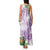 Polynesia Family Matching Tank Maxi Dress and Hawaiian Shirt Sharks Duo Tropical Lavender