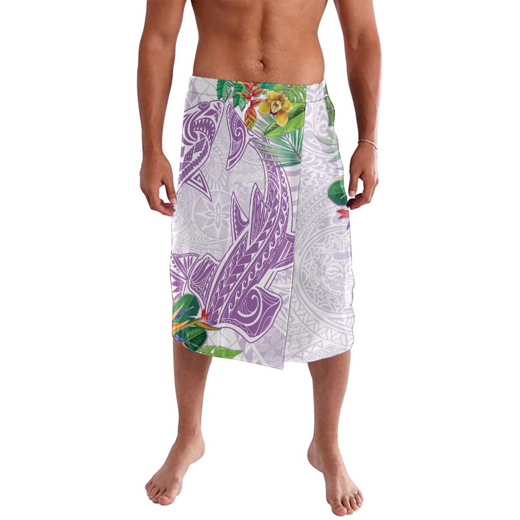 Polynesia Lavalava Sharks Duo Tropical Lavender