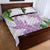 Polynesia Quilt Bed Set Sharks Duo Tropical Lavender