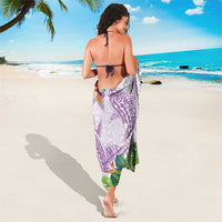 Polynesia Sarong Sharks Duo Tropical Lavender LT7 - Polynesian Pride