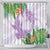 Polynesia Shower Curtain Sharks Duo Tropical Lavender