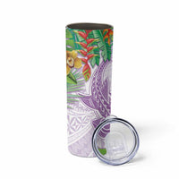 Polynesia Skinny Tumbler Sharks Duo Tropical Lavender LT7 - Polynesian Pride