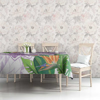 Polynesia Tablecloth Sharks Duo Tropical Lavender LT7 - Polynesian Pride