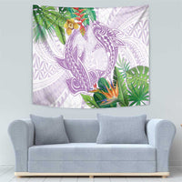 Polynesia Tapestry Sharks Duo Tropical Lavender LT7 - Polynesian Pride