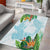 Polynesia Area Rug Sharks Duo Tropical Turquoise