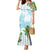 Polynesia Family Matching Mermaid Dress and Hawaiian Shirt Sharks Duo Tropical Turquoise