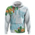 Polynesia Hoodie Sharks Duo Tropical Turquoise