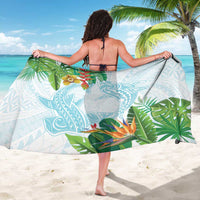 Polynesia Sarong Sharks Duo Tropical Turquoise LT7 - Polynesian Pride