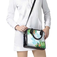Polynesia Shoulder Handbag Sharks Duo Tropical Turquoise LT7 - Polynesian Pride