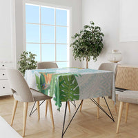 Polynesia Tablecloth Sharks Duo Tropical Turquoise LT7 - Polynesian Pride