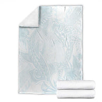 Polynesia Blanket Sharks Duo Tropical Off White LT7 - Polynesian Pride