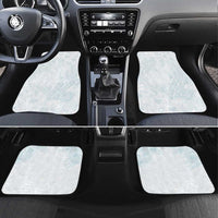 Polynesia Car Mats Sharks Duo Tropical Off White LT7 Set 4pcs White - Polynesian Pride