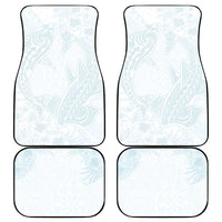 Polynesia Car Mats Sharks Duo Tropical Off White LT7 - Polynesian Pride