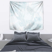 Polynesia Tapestry Sharks Duo Tropical Off White LT7 - Polynesian Pride