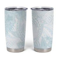 Polynesia Tumbler Cup Sharks Duo Tropical Off White LT7 White - Polynesian Pride
