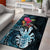 Niue Personalised Area Rug Hiapo Mix Coconut Crab