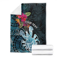 Niue Personalised Blanket Hiapo Mix Coconut Crab LT7 - Polynesian Pride