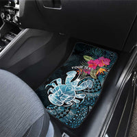 Niue Personalised Car Mats Hiapo Mix Coconut Crab LT7 - Polynesian Pride