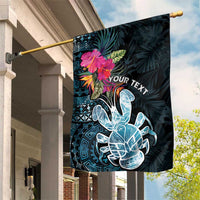 Niue Personalised Garden Flag Hiapo Mix Coconut Crab LT7 House Flag Art - Polynesian Pride
