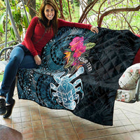 Niue Personalised Quilt Hiapo Mix Coconut Crab LT7 - Polynesian Pride