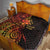 Niue Fakaalofa Atu Personalised Quilt Whale Hiapo Fiery Motif