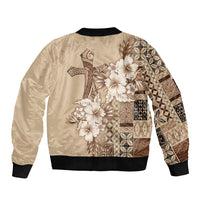 Samoa AIGA Mamanu Siapo Malu Motifs Bomber Jacket