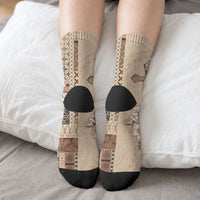 Samoa AIGA Mamanu Siapo Malu Motifs Crew Socks LT7 - Polynesian Pride