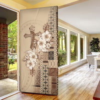 Samoa AIGA Mamanu Siapo Malu Motifs Door Cover