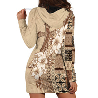 Samoa AIGA Mamanu Siapo Malu Motifs Hoodie Dress LT7 - Polynesian Pride