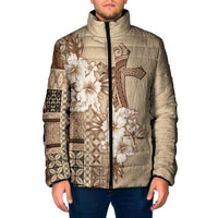 Samoa AIGA Mamanu Siapo Malu Motifs Padded Jacket