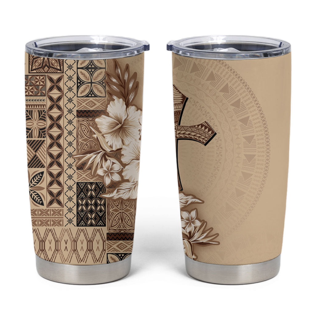 Samoa AIGA Mamanu Siapo Malu Motifs Tumbler Cup