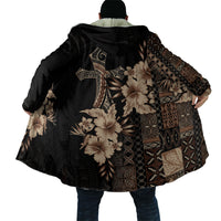 Samoa AIGA Mamanu Siapo Malu Motifs Cloak Black Ver