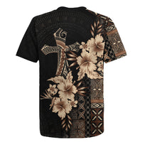 Samoa AIGA Mamanu Siapo Malu Motifs Rugby Jersey Black Ver LT7 - Polynesian Pride