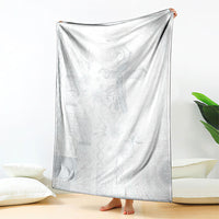 Samoa AIGA Mamanu Siapo Malu Motifs Blanket Lotu a Tamaiti White Ver LT7 - Polynesian Pride