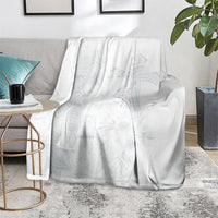 Samoa AIGA Mamanu Siapo Malu Motifs Blanket Lotu a Tamaiti White Ver LT7 - Polynesian Pride