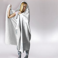 Samoa AIGA Mamanu Siapo Malu Motifs Hooded Blanket Lotu a Tamaiti White Ver LT7 - Polynesian Pride