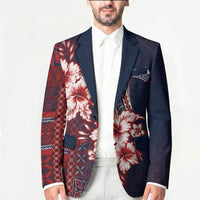 Samoa AIGA Mamanu Siapo Malu Motifs Blazer Flag Color