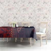 Samoa AIGA Mamanu Siapo Malu Motifs Tablecloth Flag Color