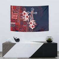 Samoa AIGA Mamanu Siapo Malu Motifs Tapestry Flag Color