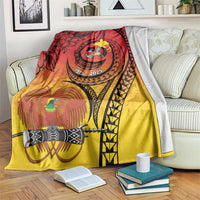 Papua New Guinea 50 Years Blanket Motuan Motifs LT7 Colorful - Polynesian Pride