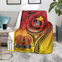 Papua New Guinea 50 Years Blanket Motuan Motifs LT7 - Polynesian Pride