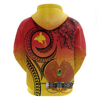 Papua New Guinea 50 Years Hoodie Motuan Motifs LT7 - Polynesian Pride