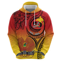 Papua New Guinea 50 Years Hoodie Motuan Motifs LT7 - Polynesian Pride
